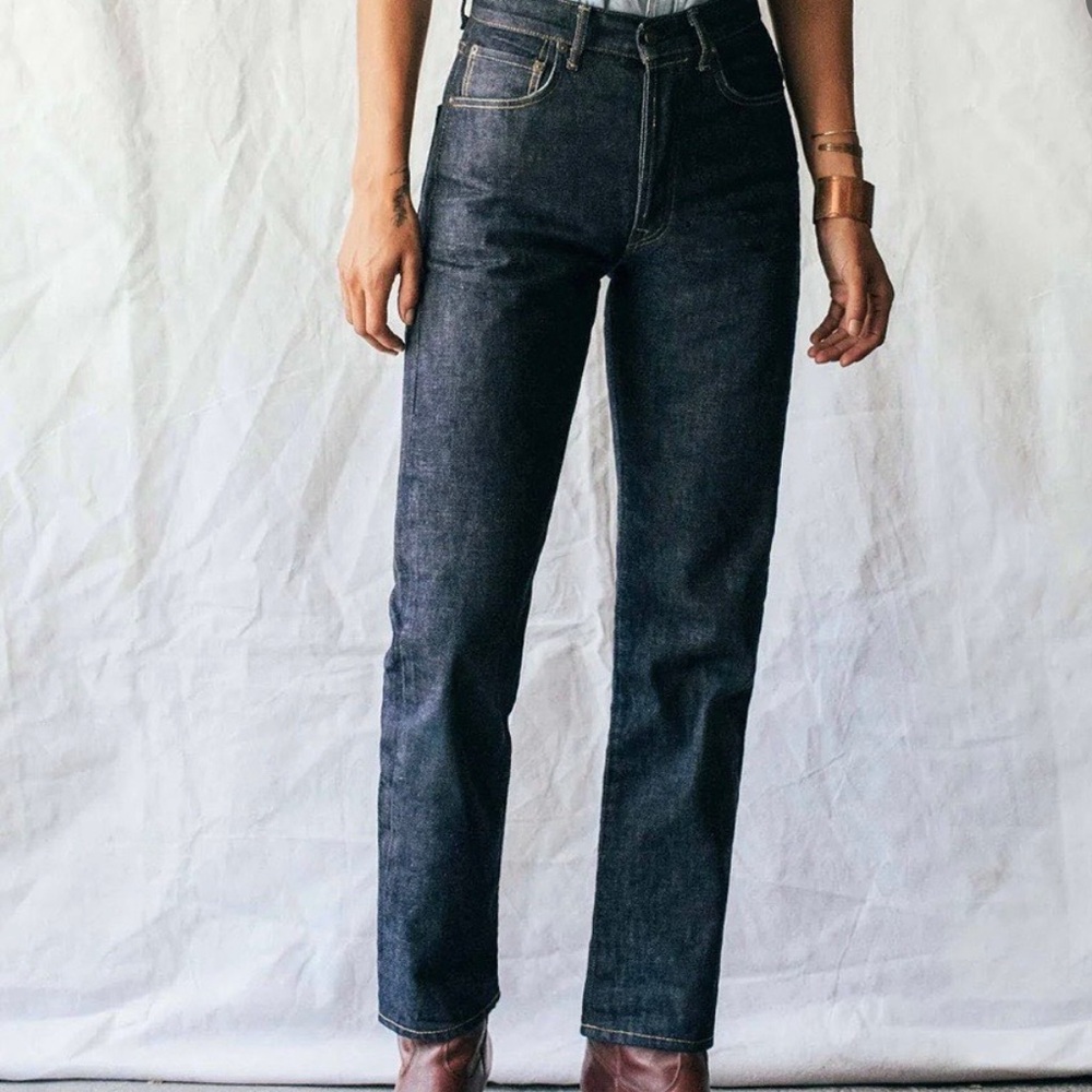 imogene + willie Blue Straight Leg Jeans